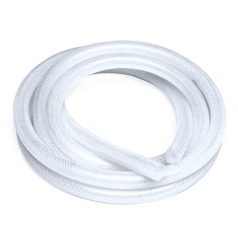 HPS 5/8" ID Clear High Temp Reinforced Silicone Heater Hose Tubing, 16mm ID