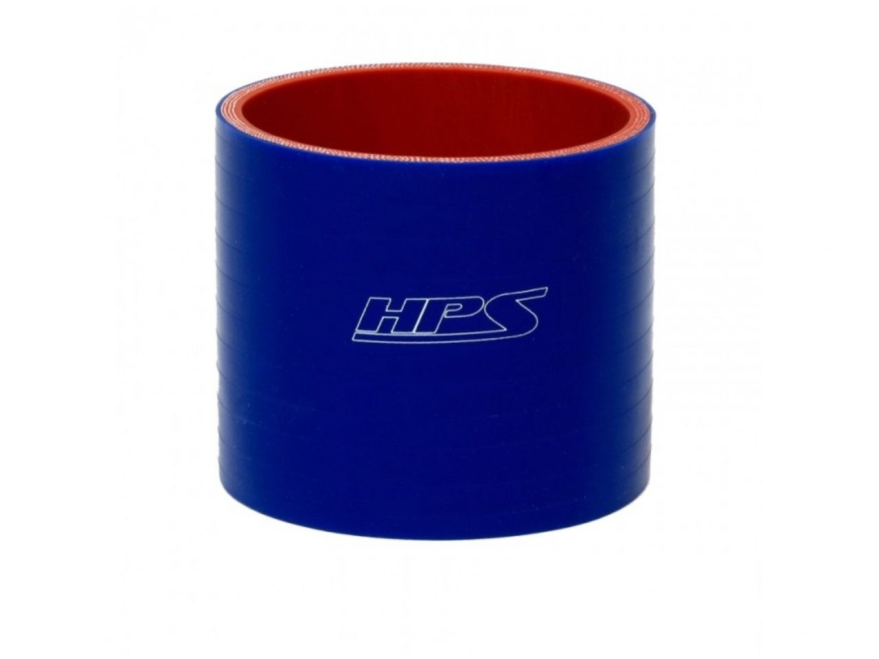 HPS 3-1/2" ID, 6" Length, Silicone Straight Coupler Hose, High Temp 4-ply Reinforced, 89mm ID, Blue