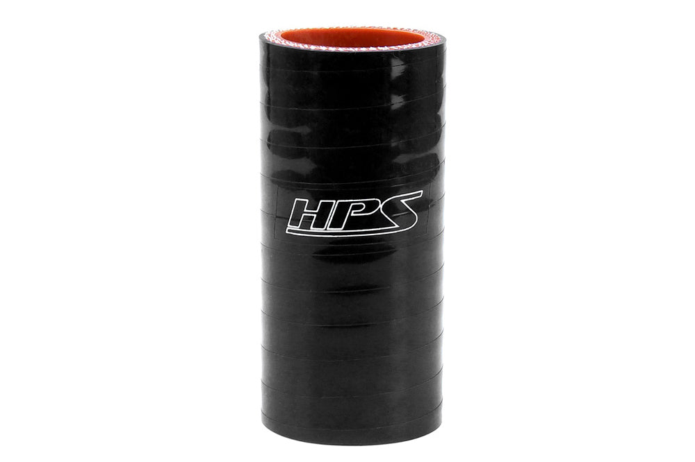 HPS Performance Products HPS 1-1/2" (38mm) Silicone Straight Coupler Hose, High Temperature 4-ply Reinforced