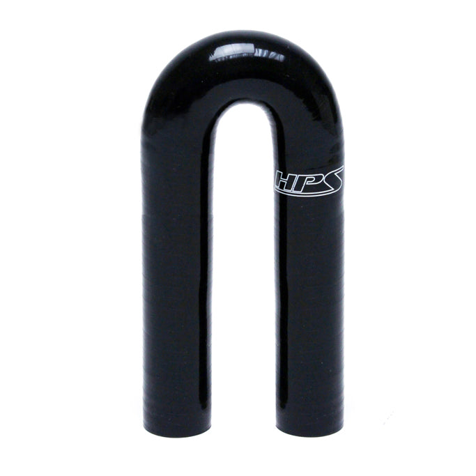 HPS Performance Products HPS 1/2" Silicone 180 Degree U Bend Elbow Coupler Hose, High Temp 4-ply Reinforced (13mm ID)