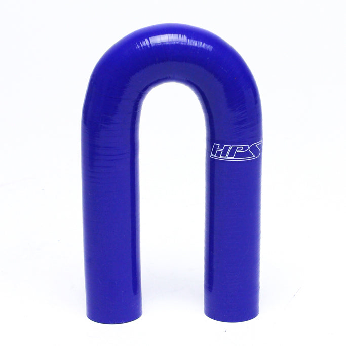 HPS Performance Products HPS 5/8" Silicone 180 Degree U Bend Elbow Coupler Hose, High Temp 4-ply Reinforced (16mm ID)