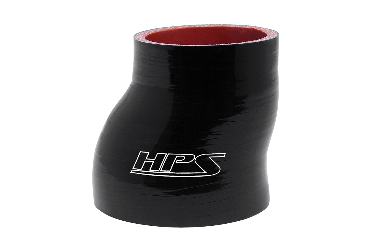 HPS Performance Products HPS 3" - 3-1/4" Silicone Offset Reducer Coupler Hose, High Temperature 4-ply Reinforced
