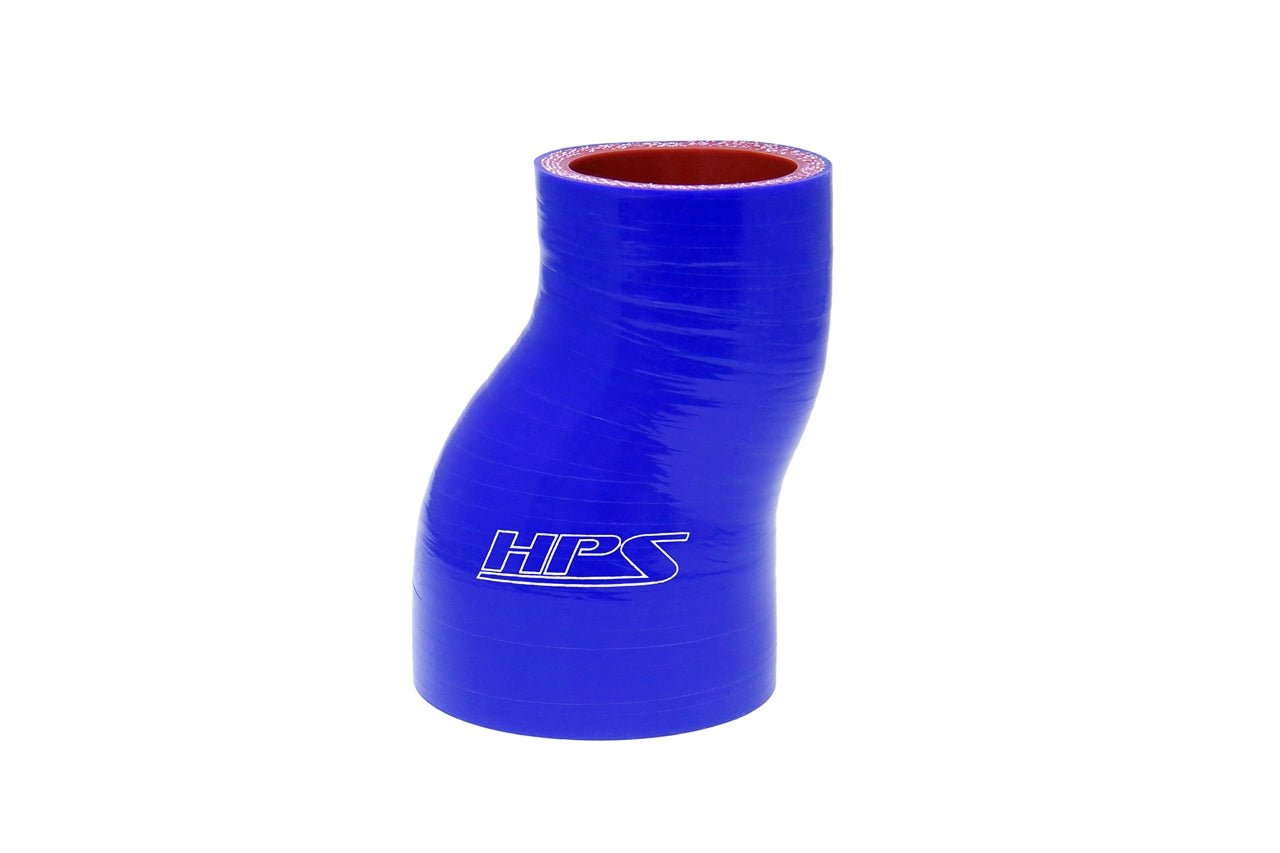 HPS Performance Products HPS 2" - 2-1/2" Silicone Offset Reducer Coupler Hose, High Temperature 4-ply Reinforced