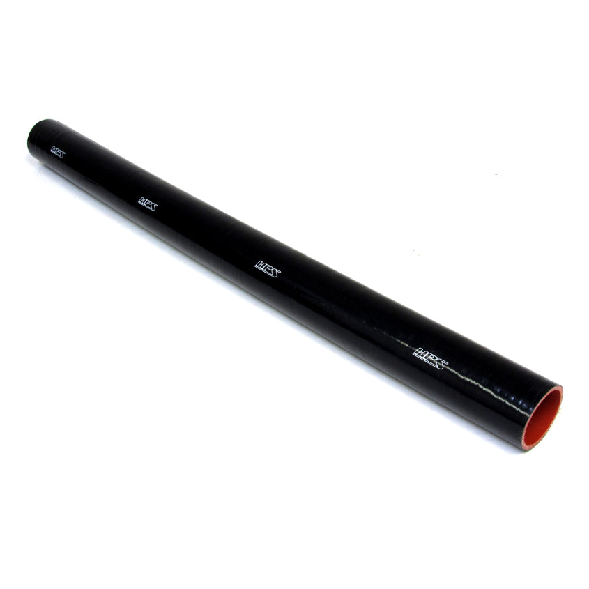 HPS 1/4" ID, 3 Feet Length, Silicone Straight Coupler Coolant Tube Hose, High Temp 4-ply Reinforced, Black, 6.5mm ID
