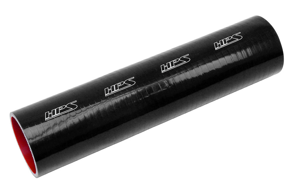 HPS Performance Products HPS 2-1/4" (57mm) Silicone Straight Coupler Hose, High Temperature 4-ply Reinforced