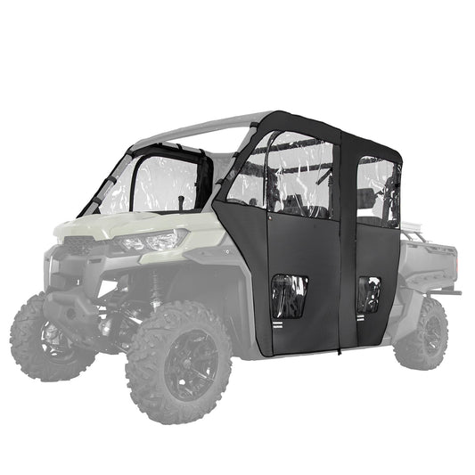 Kemimoto Soft Cab Enclosure Doors Defender Max HD10|9|8|7