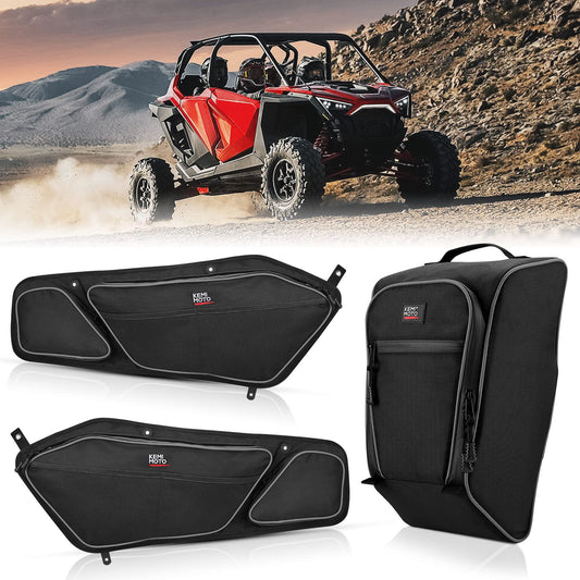 Kemimoto 1680D Door Bags & Center Bag Polaris RZR PRO XP 2020-2024