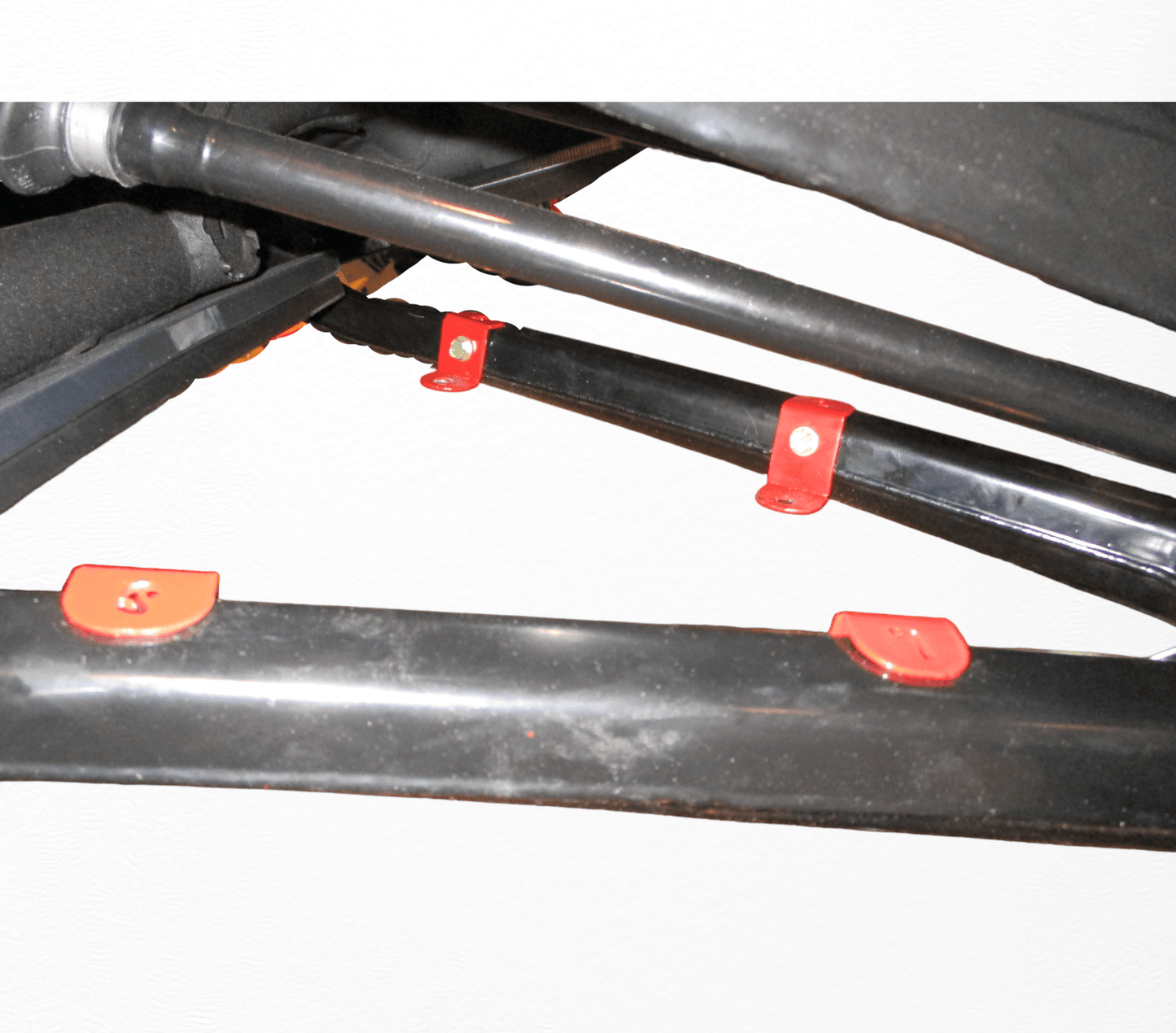 Trail Armor Front A Arm Guards for 2017+ Can-Am Maverick X3 72"