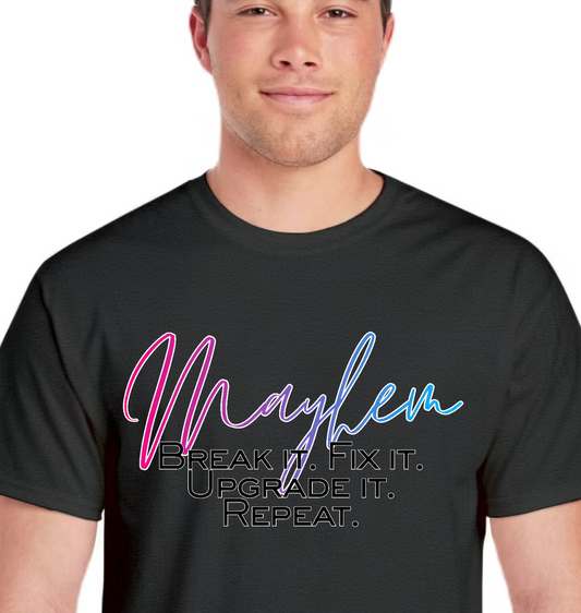 TTN - Mayhem Break it. Fix it. Upgrade it. Repeat.