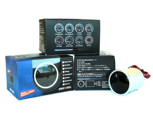 Megan Racing Oil Temp Gauge 52mm LED Red Needle - MG-OT