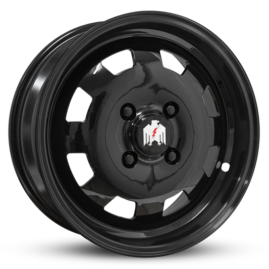 Klassik Rader Moon 17x7 +40 4x130mm Gloss Black