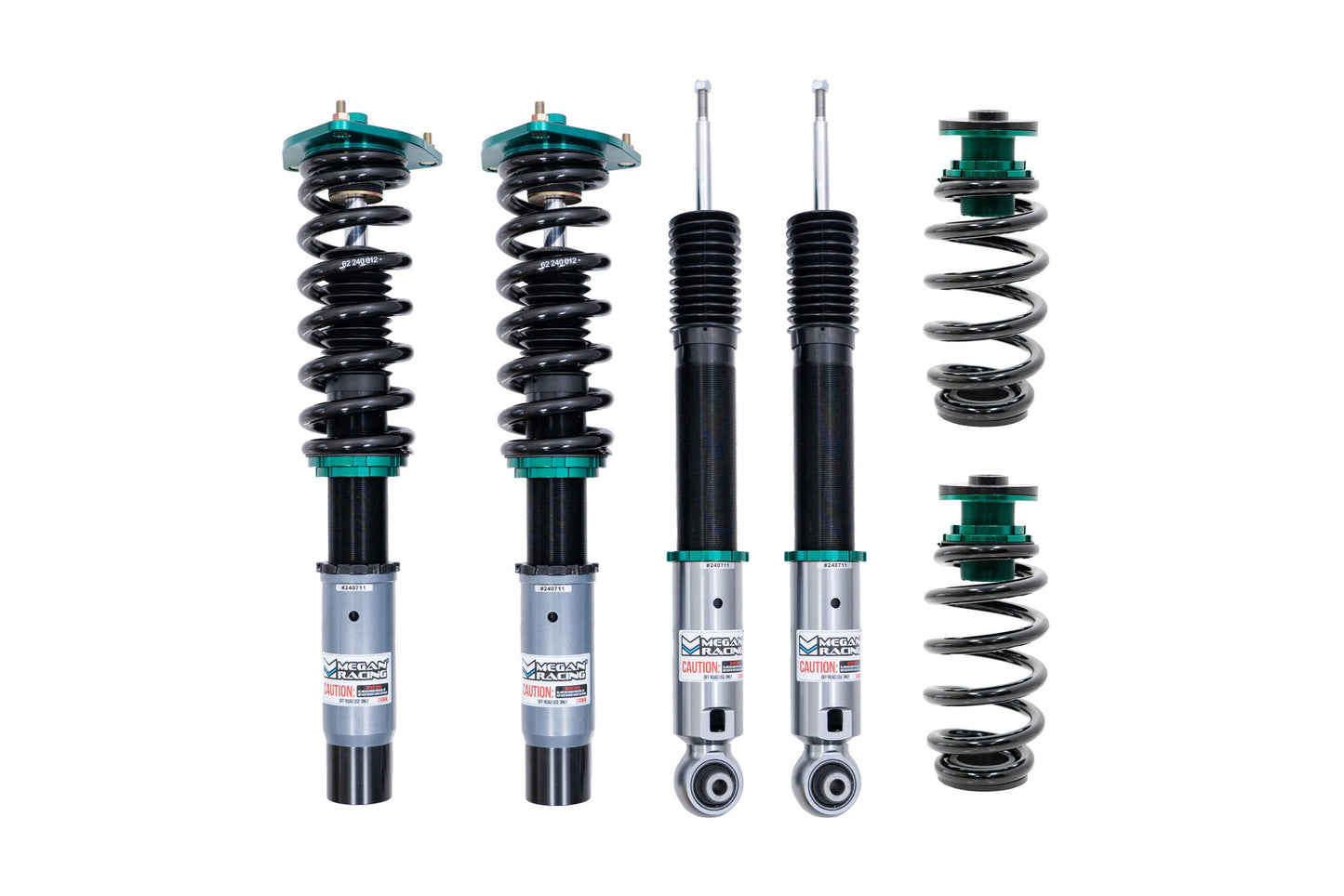 Megan Racing Coilover System - Full Length Adjustable for Porsche Cayenne 2019-2023 30-way Damping Monotube Shock MR-CDK-PC19-EU