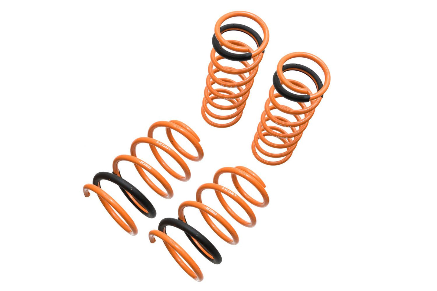 Megan Racing Lowering Springs Front & Rear for Mazda 3 2003-2009 Ford Focus 2006-2007 (Sedan Only) SAE 9254 Cold Wound Steel Powder-coated MR-LS-M303