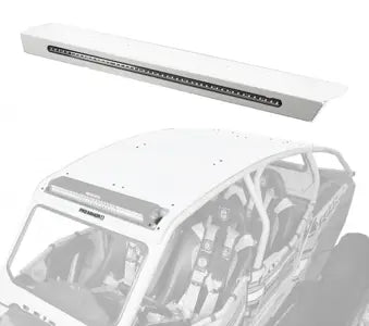 Asylum Roof with w/ Integrated rear Lightbar XP4 1000 Matte White Pocket
