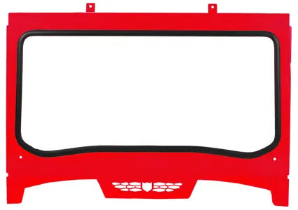 2019+ RZR XP4 / Turbo S Asylum Windshield -Red