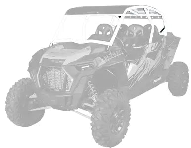 RZR 2019+ XP 4 1000 Cab Only Asylum Cage SystemMatte White PearlNo Intrusion