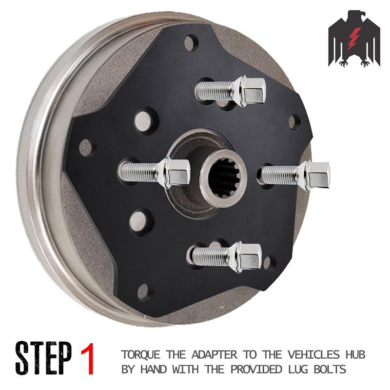 5x112, & 5x130 to 5x205 Wheel Adapters ( Sold as Each )