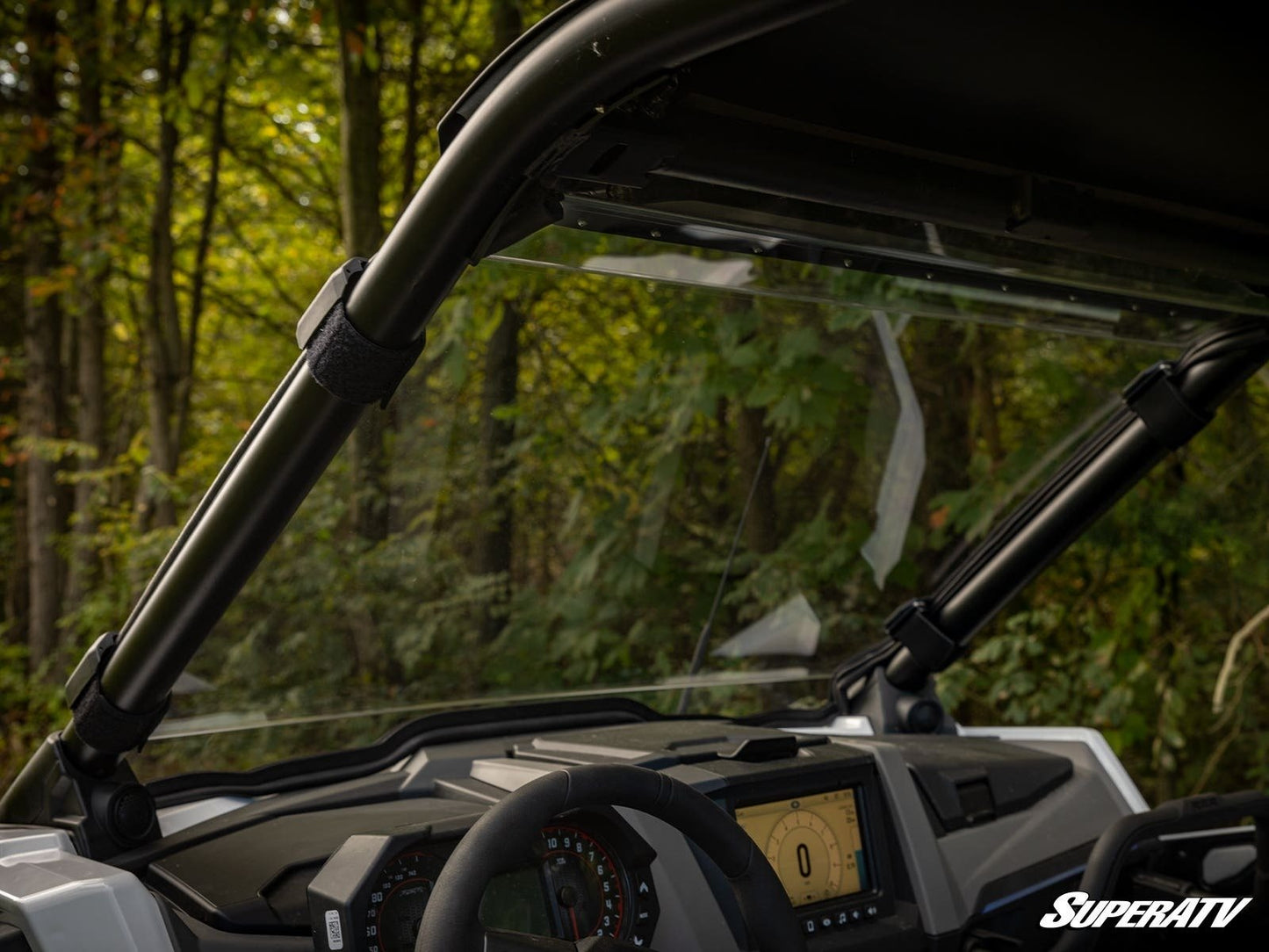 SuperATV Scratch Resistant Full Windshield for RZR Pro XP