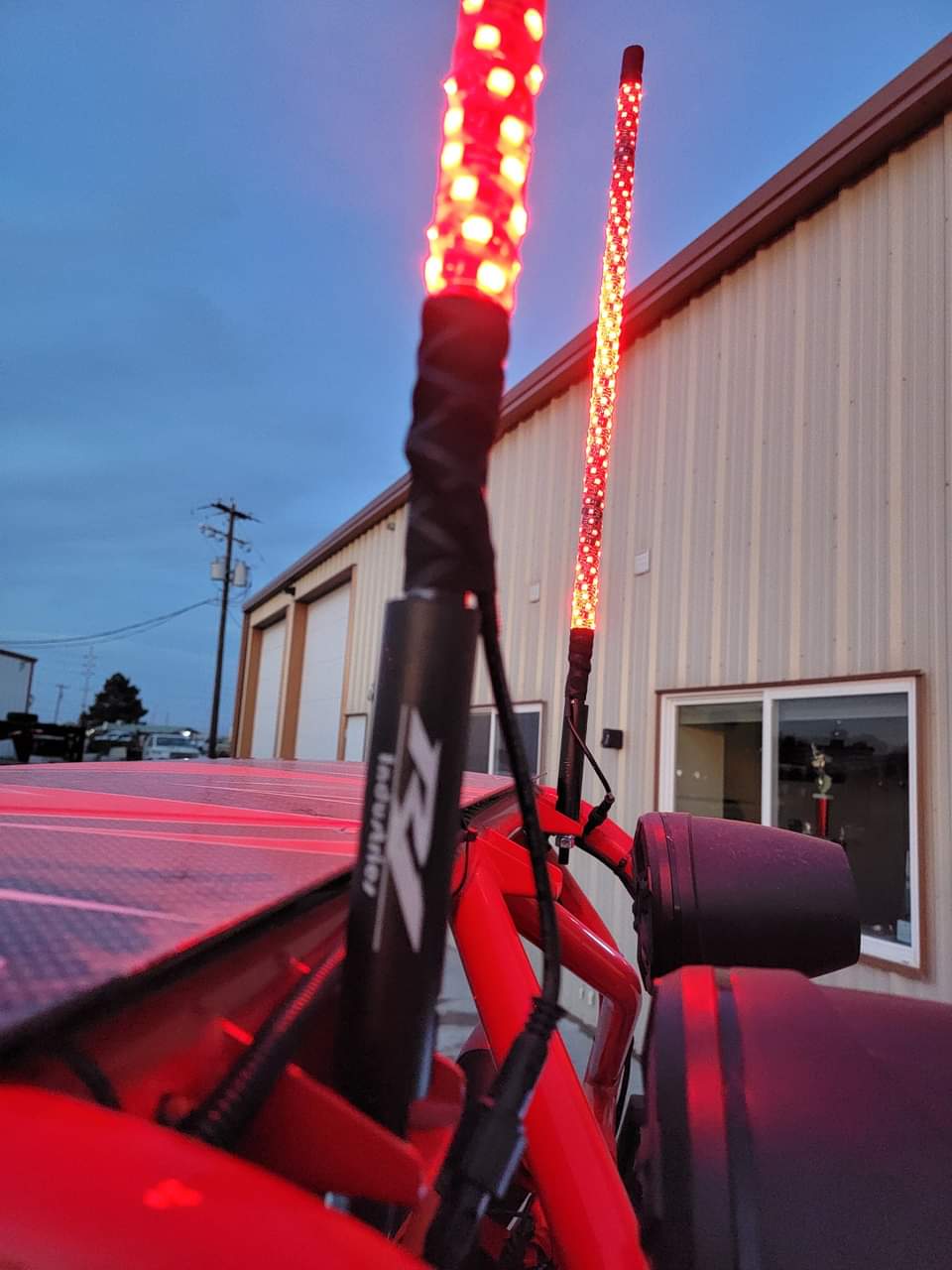 Pro Series LED Light Whips | Bluetooth & Remote | No Questions Asked Lifetime Warranty | 2ft Fatty, 3ft & 4ft | Pair
