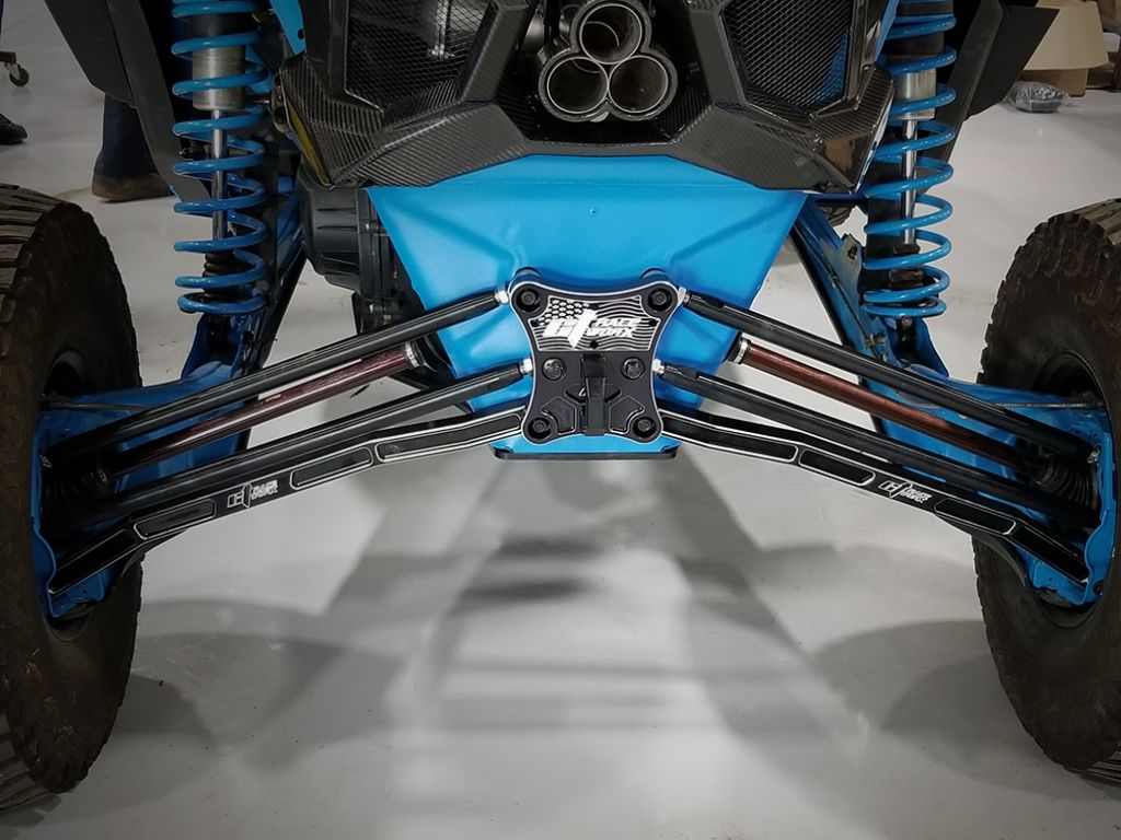 Maverick X3 72" High Clearance Billet Proof Lower Radius Rods