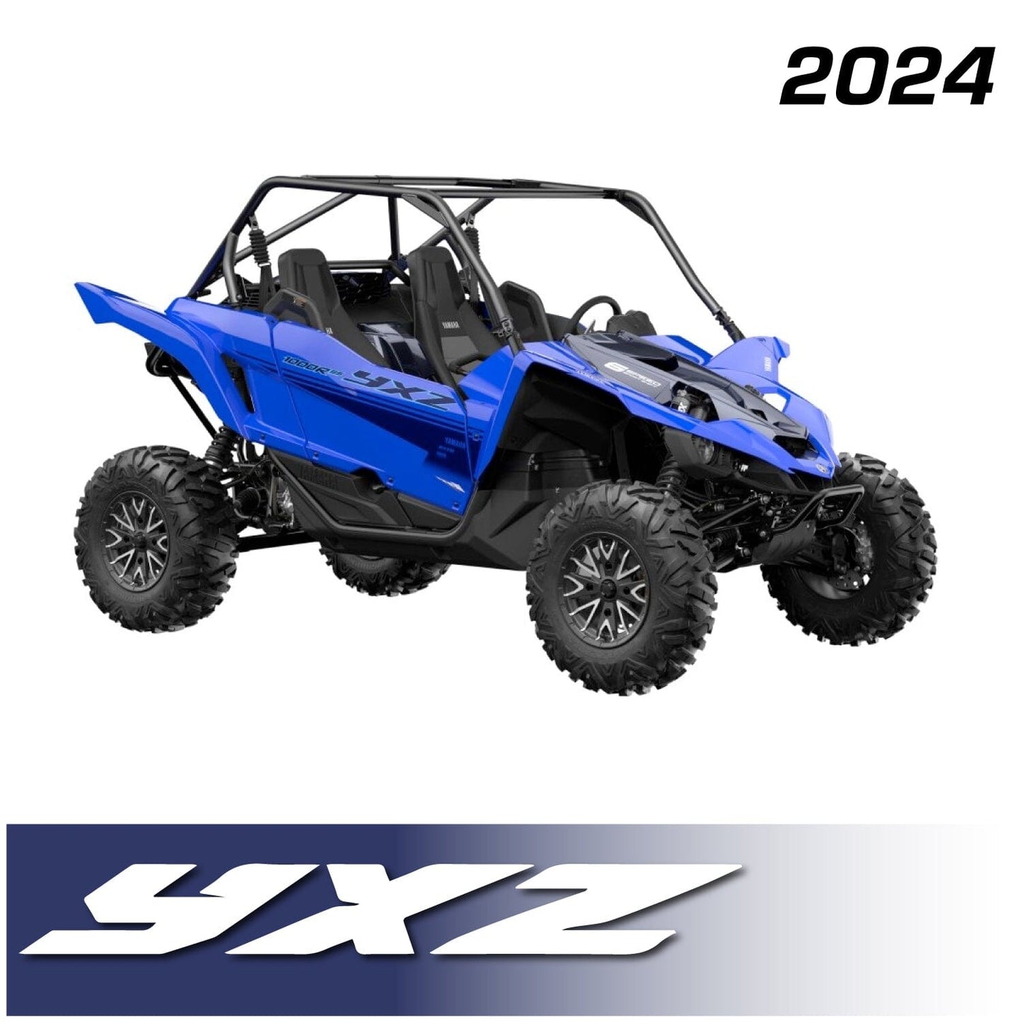 2024 YXZ 1000R Complete Communication Kit with Bluetooth Intercom and 2-Way Radio - STX Stereo Remote Head / G1 GMRS