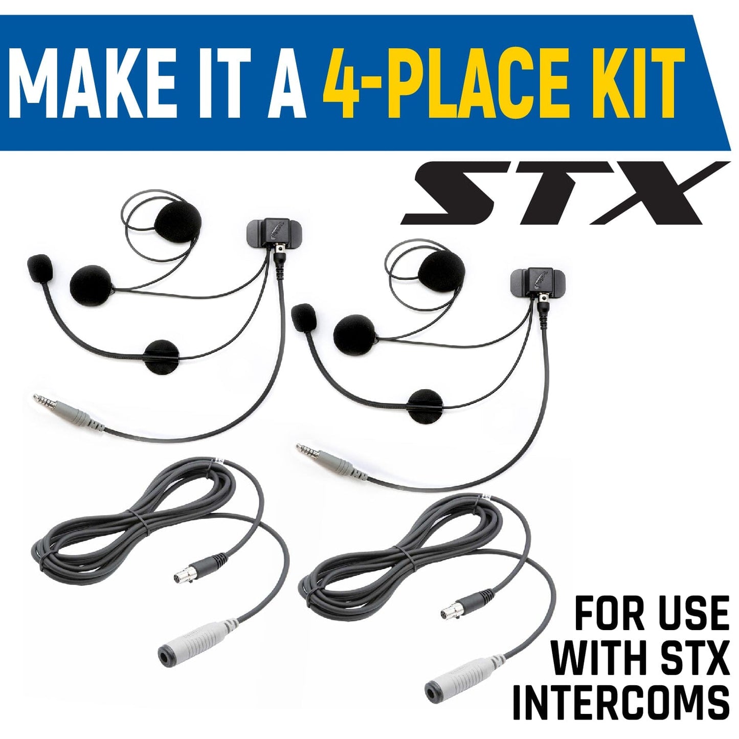 Rugged Radios 4-Place Intercom Expansion Kit
