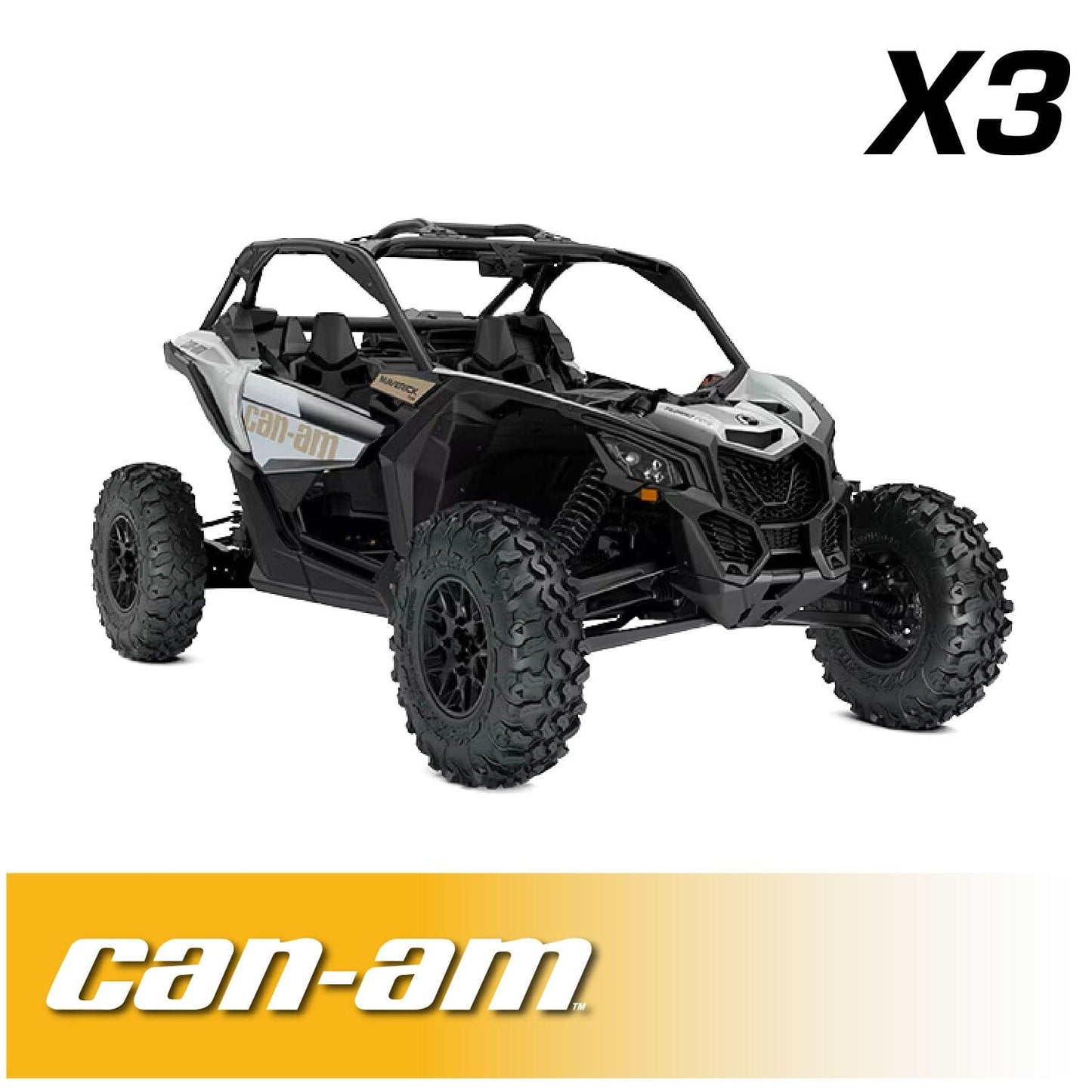 Maverick X3 Complete Communication Kit with Bluetooth Intercom and 2-Way Radio - 696 PLUS / M1 VHF Business Band / Dash Mount