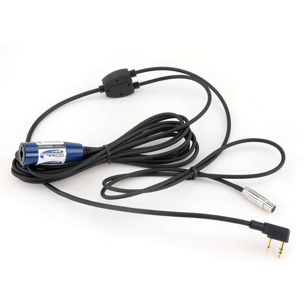 Rugged Radios Car Harness OFFROAD with 2-Pin Rugged Handheld Radio Connector