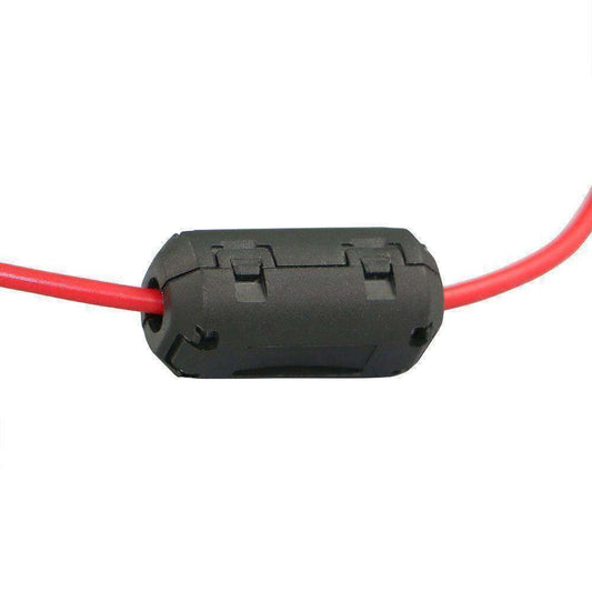 Clamp On RF Noise Reducing Filter Choke Clip - Large (Up to 5mm)