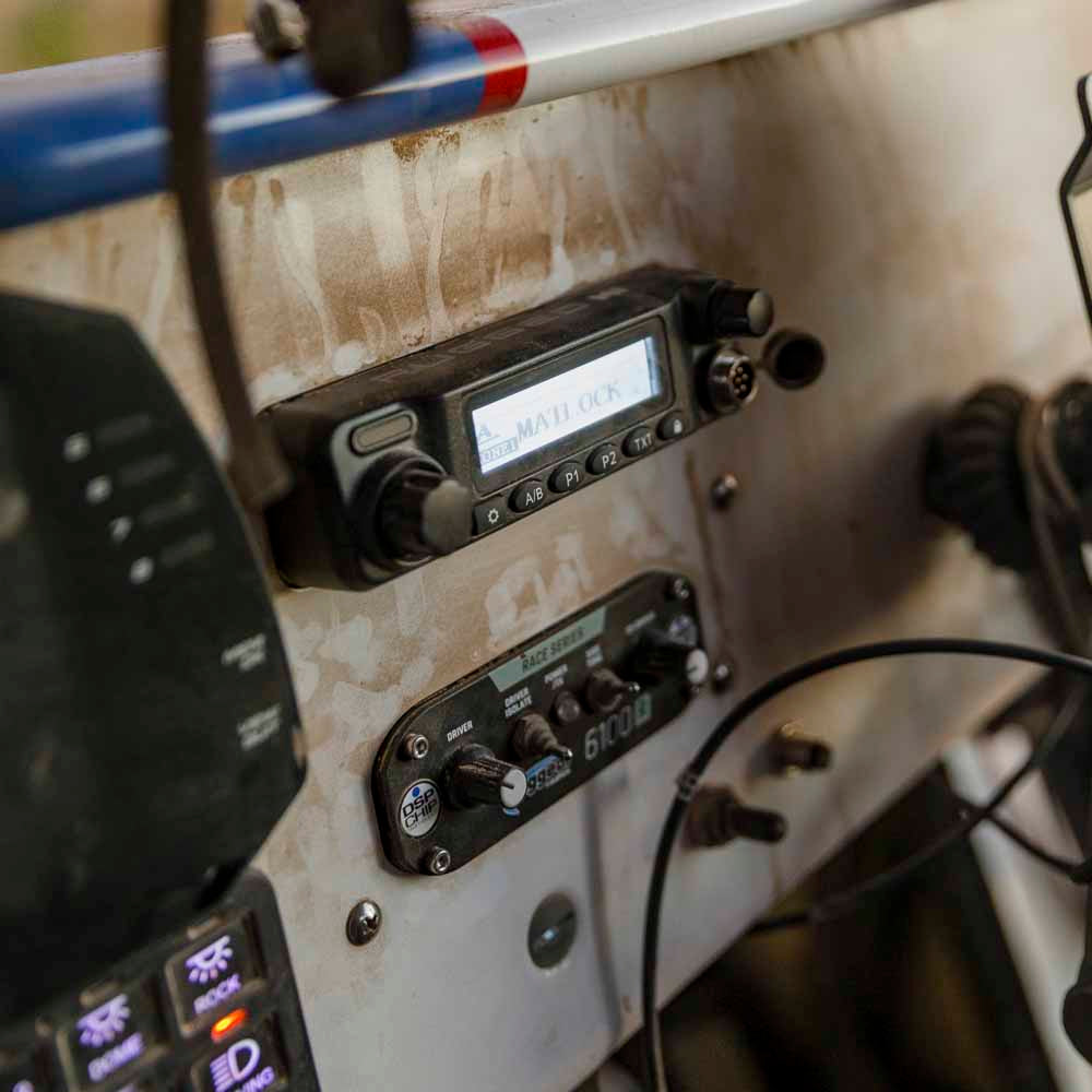 COMPLETE RACE KIT - Rugged RACE SERIES Communication Kit with M1 Radio and 6100 Intercom - With DSP Chips