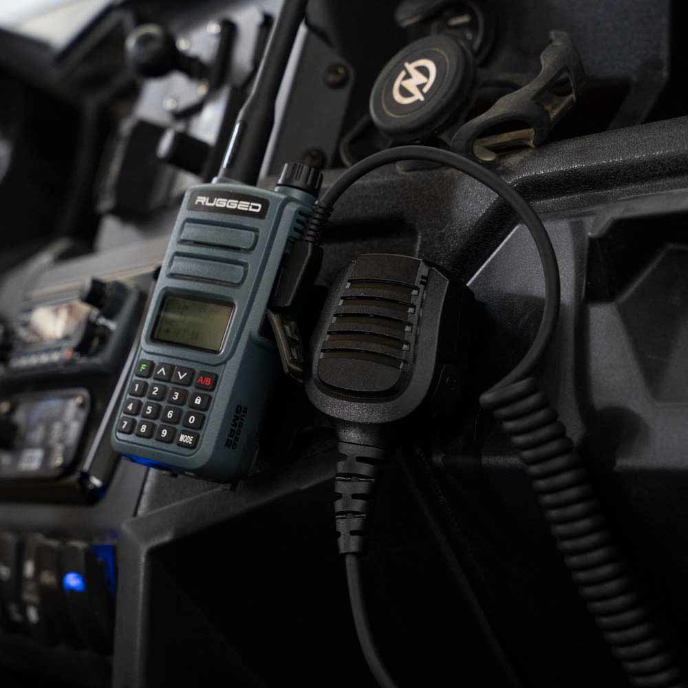 Rugged Radios Handheld Radio and Hand Mic Mount for R1 / GMR2 / GMR2 PLUS / RDH16 / V3 / RH5R