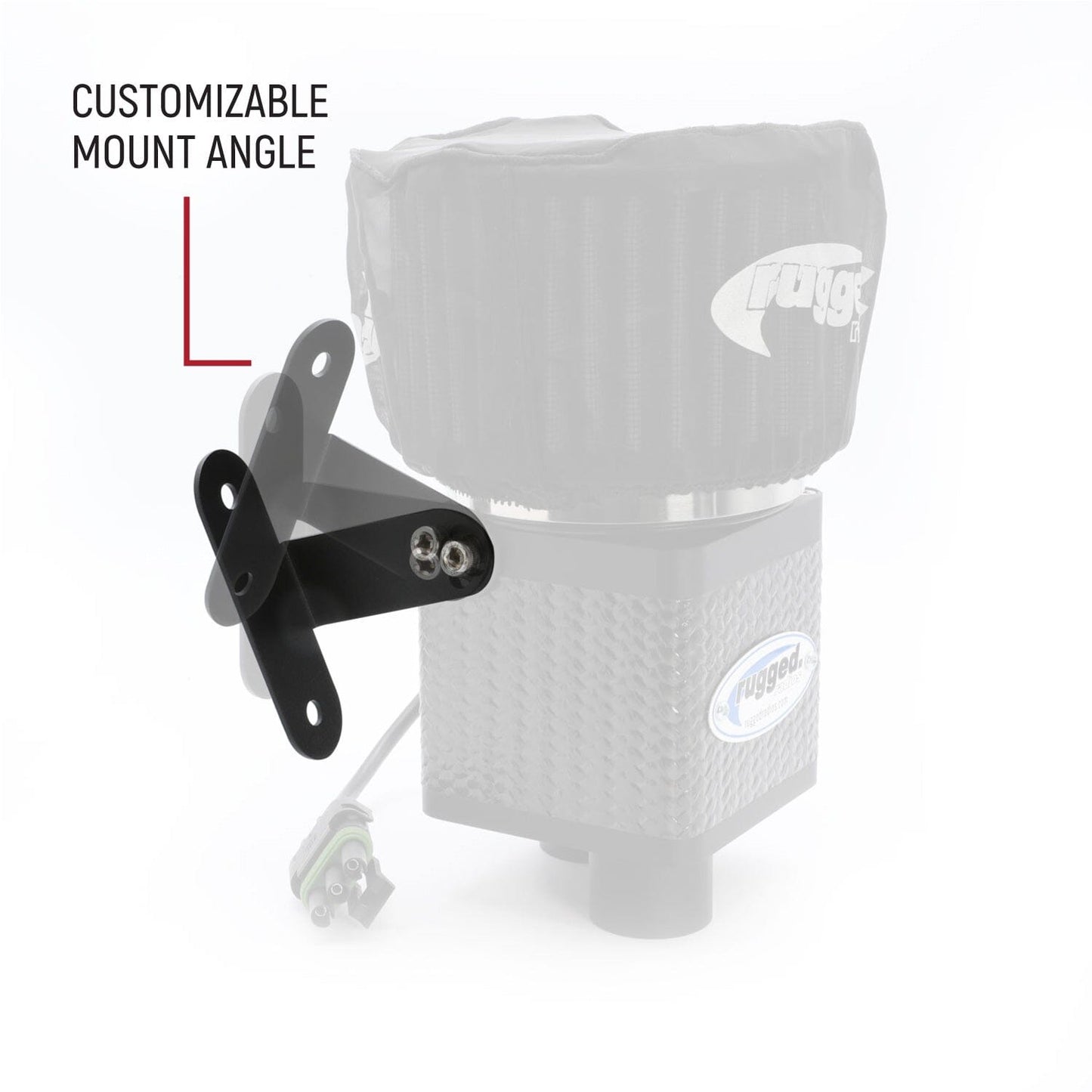 Rugged Radios MAC Air Helmet Pumper Mounting Brackets