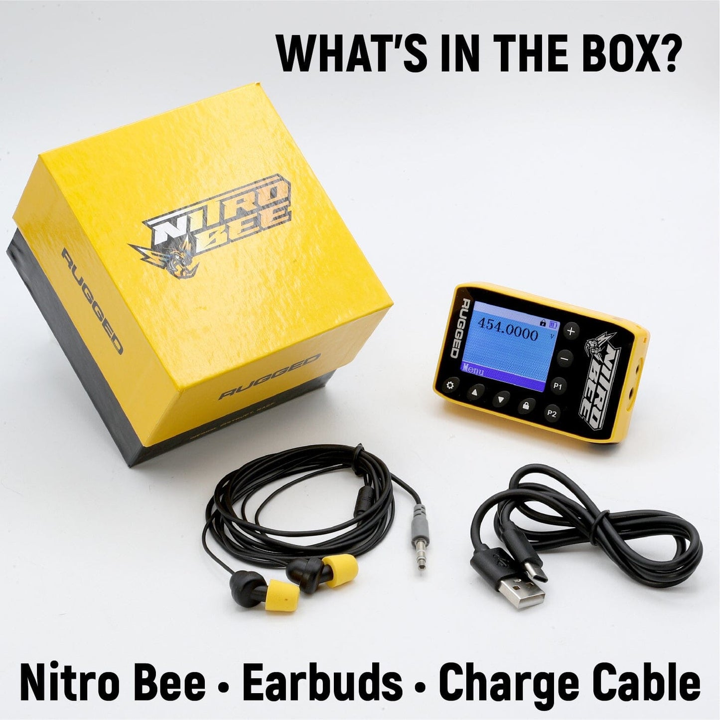 Rugged Radios Nitro Bee Xtreme UHF Race Receiver