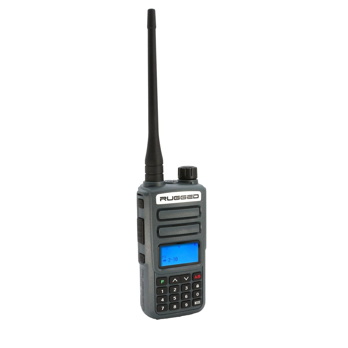 Rugged GMR2 PLUS - GMRS and FRS Two Way Handheld Radio - Safety Yellow