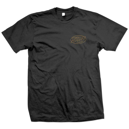 Rugged Radios BOLT T-Shirt - Black - XXL