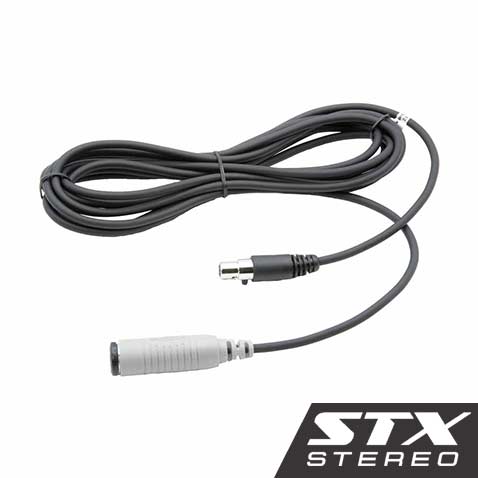 STX STEREO Straight Cable to Intercom (Select Length) - 16 Feet