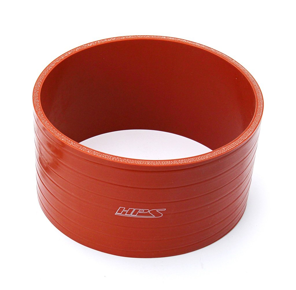 HPS Performance Products HPS 7-1/2" (190mm) ID Silicone Straight Coupler Hose, Ultra High Temp 6-ply Aramid Reinforced, Max. Temperature Rating 500F