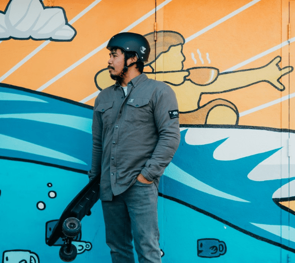 Protective Flannel Shirt - Grey Solid