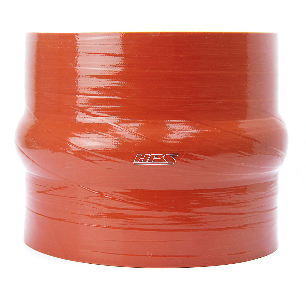 HPS Performance Products HPS 7" ID, 6" Length, Silicone Straight Hump Coupler Hose Hot Side, Ultra High Temp 6-ply Aramid Reinforced, Max. Temperature: 500F, 178mm ID
