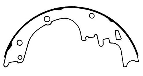 Porterfield Brake Shoes for 1974 CHEVROLET MALIBU