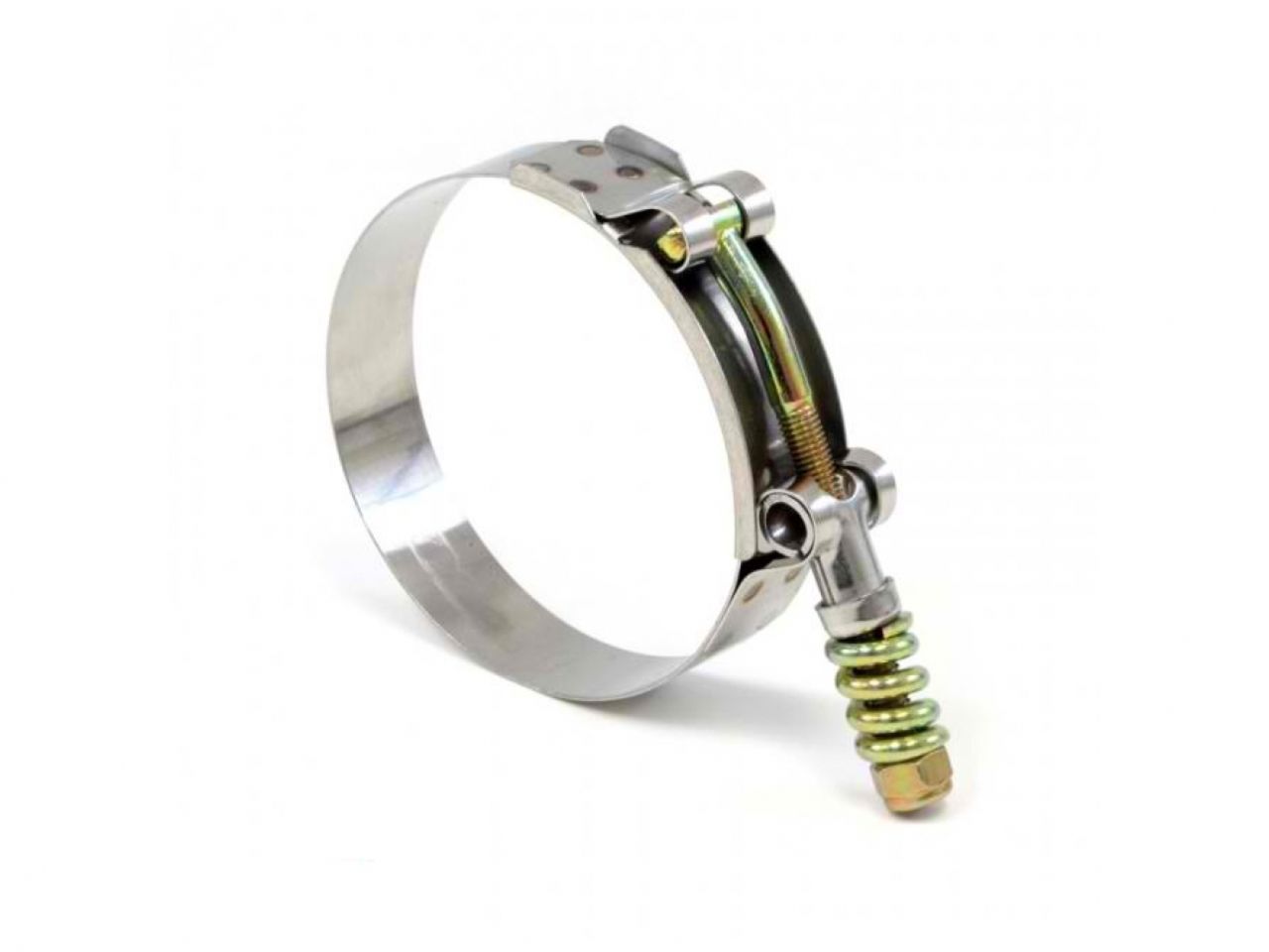 HPS Performance Products HPS Stainless Steel Spring Loaded T-Bolt Hose Clamp SAE 44 for 2" ID hose - Effective Size: 2.25"-2.56"