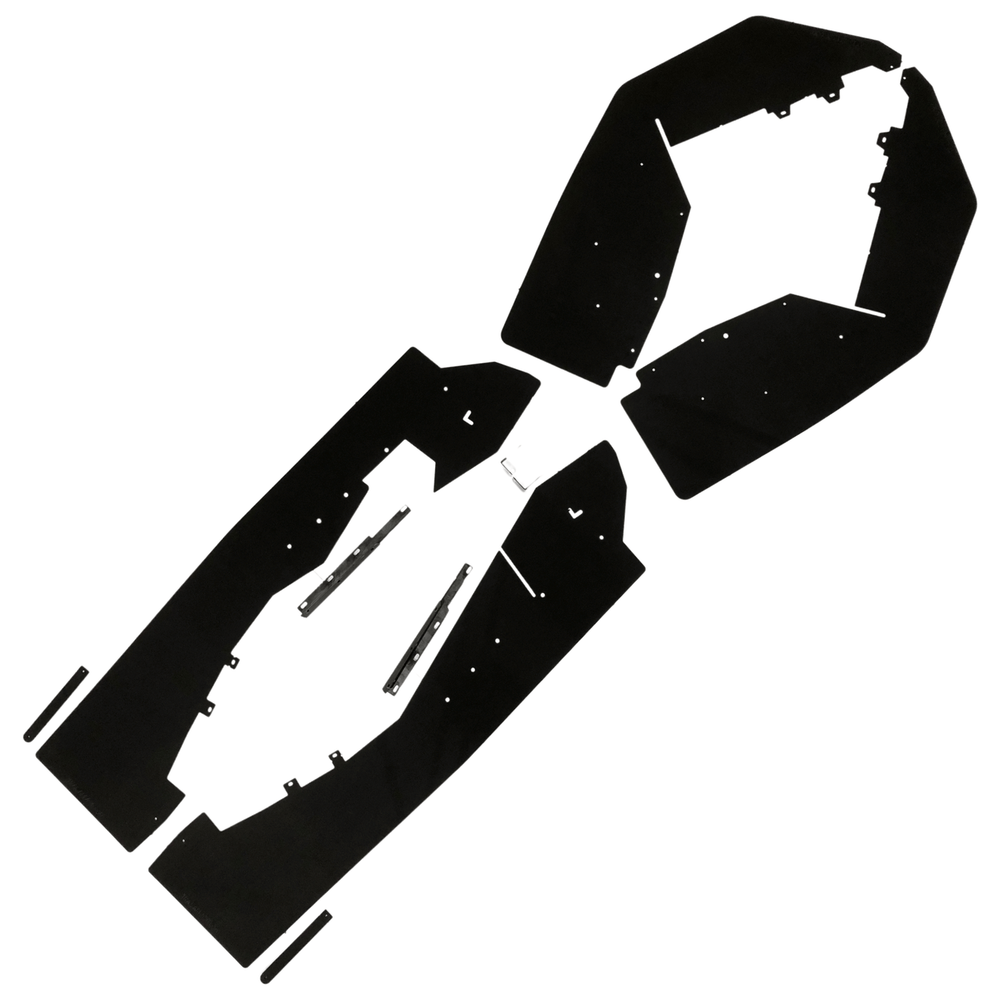 Trail Armor Mud Flap Fender Flare Extensions for 2019-2021 Honda Talon X / R