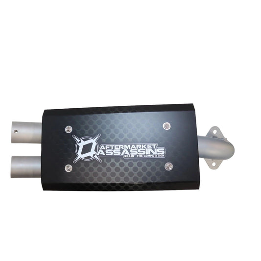 AA Stainless Slip-On Exhaust for 2015+ RZR XP 1000 / RS1